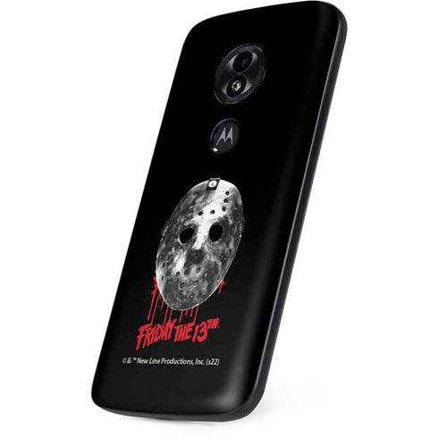 Warner Bros Friday the 13th Jason Voorhees Dripping Mask Moto E5 Play Skin